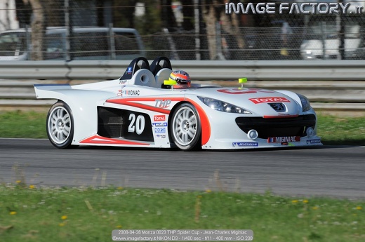 2008-04-26 Monza 0023 THP Spider Cup - Jean-Charles Miginiac